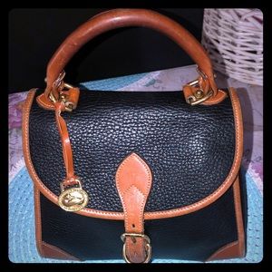 Rare Dooney & Bourke Top Handle Leather Satchel